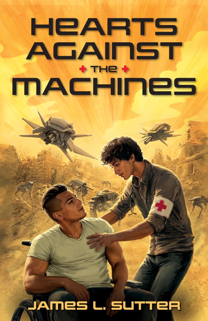 Cover Reveal: Hearts Against the Machines by James L. Sutter | LGBTQ Reads